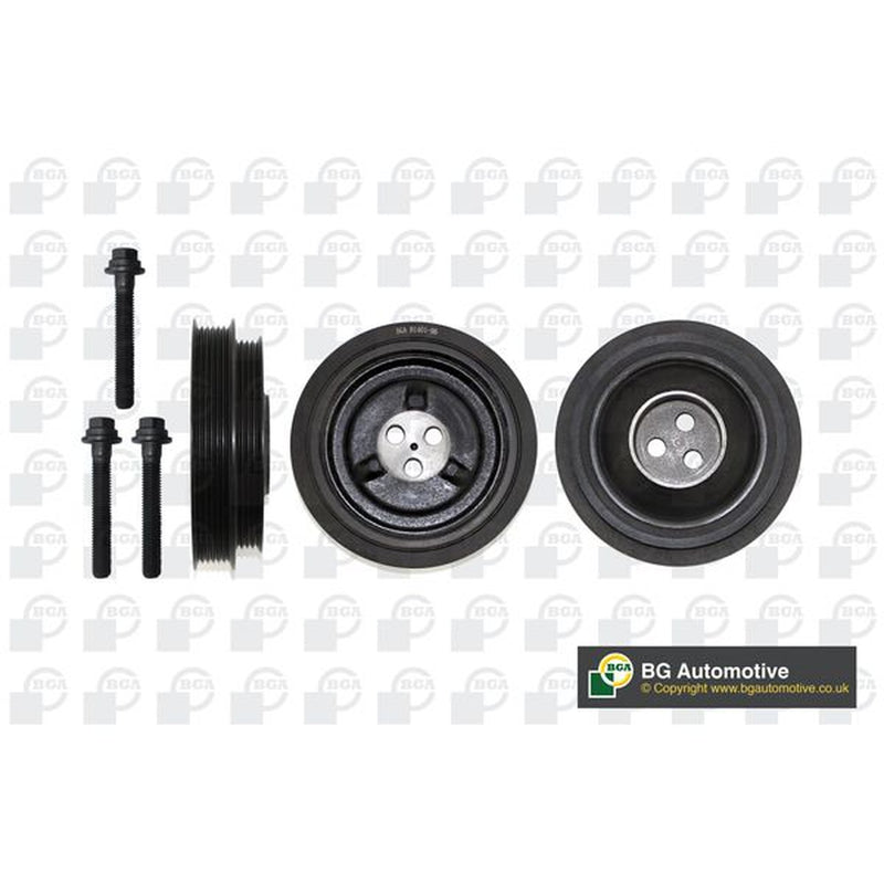 BGA Belt Pulley Set, Crankshaft 168mm fits Citroën Relay III 2006-2020 2.2