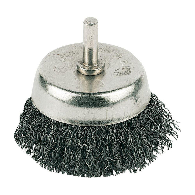 Silverline Rotary Steel Wire Cup Brush 50mm Silverline - Dynamic Drive