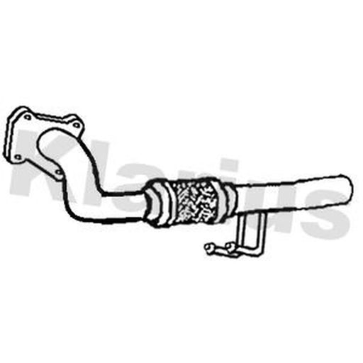 Klarius Exhaust Pipe OD fits Skoda Fabia I 2005-2008 1.4