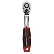 Premier Pear-Head Offset Ratchet Wrench with Flip Reverse 1/2"Sq Drive Sealey Premier - Dynamic Drive