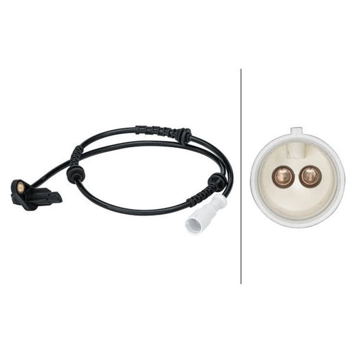 Hella ABS Wheel Speed Sensor Rear fits Renault Clio 1998-2016