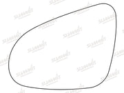 Summit Stick-On Aspheric Mirror Glass fits Toyota Avensis 15 on LHS Summit - Bars 4 Cars