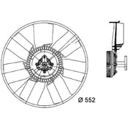 Mahle Engine Cooling Fan fits Iveco Eurocargo I-Iii 1991-2015