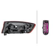 Hella Tail Light / Lamp LED Left fits Audi A4 B9 2015-2019 1.4 2.0 3.0