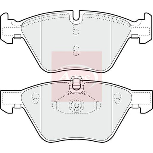 Apec Front Brake Pad Set PAD1341