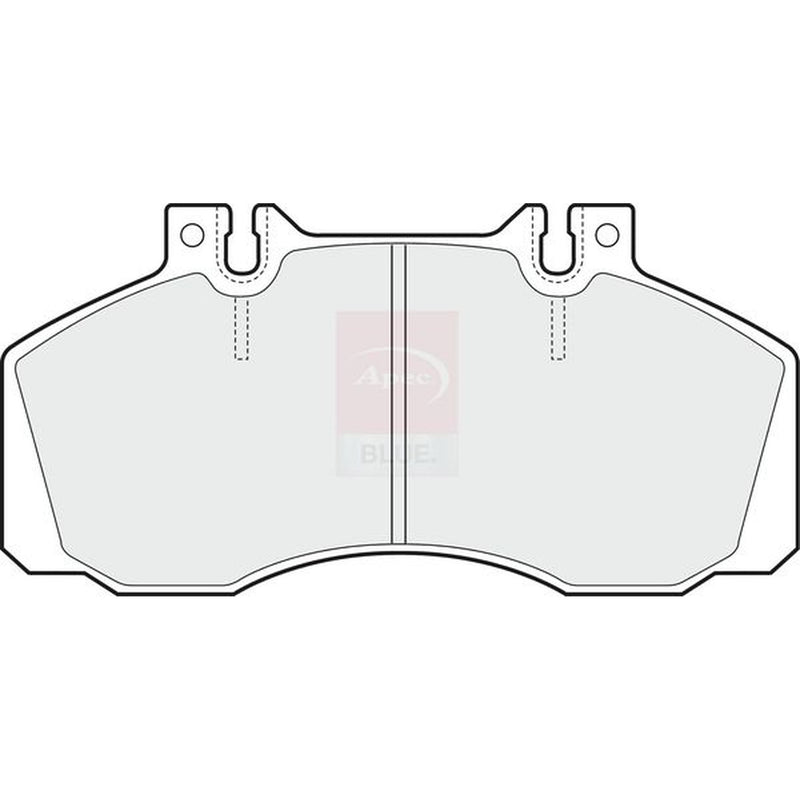Apec Front Brake Pad Set fits Mercedes-Benz Sprinter 5-T Platform 2001-2006