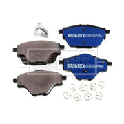 Borg & Beck Rear Brake Solid Discs & Pads fits Citroën C4 Picasso II 2014 on 1.2