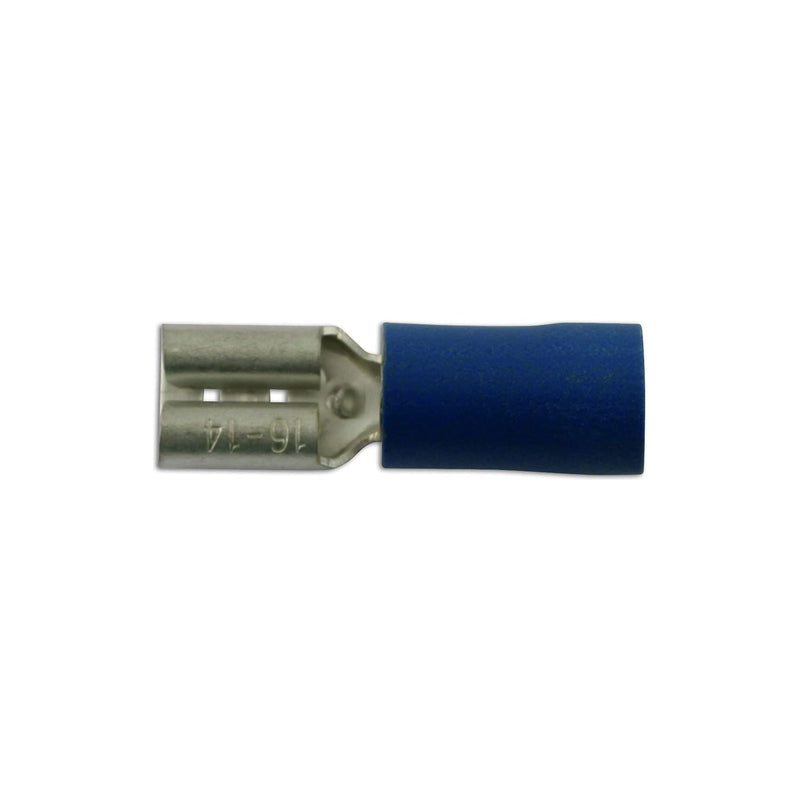 Connect Blue Female Push-On 4.8mm 100pc 30170 Tool Connection - Dynamic Drive