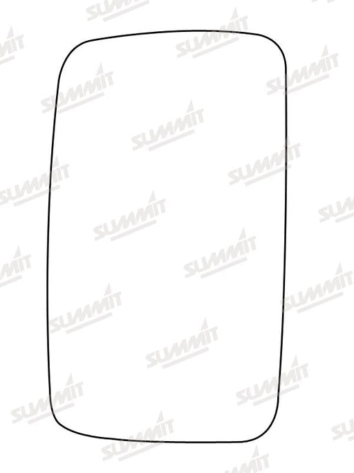 Summit Stick-On Commercial Mirror Glass fits VW LT Van LHS RHS Summit - Bars 4 Cars