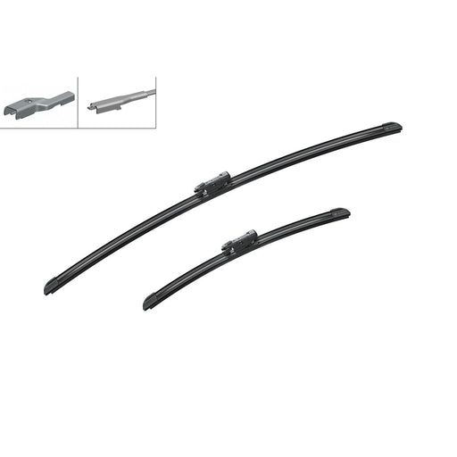 Bosch Aerotwin Wiper Blade Set 650mm + 380mm — AM246S fits Abarth Grande Punto