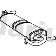 Klarius Box With Tail Pipe Rear fits Toyota MR2 II 1989-1999 2.0
