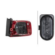 Hella Tail Light / Lamp P21W Left fits Audi A4 B8 2007-2015 1.8 2.0 2.7 3.0 3.2
