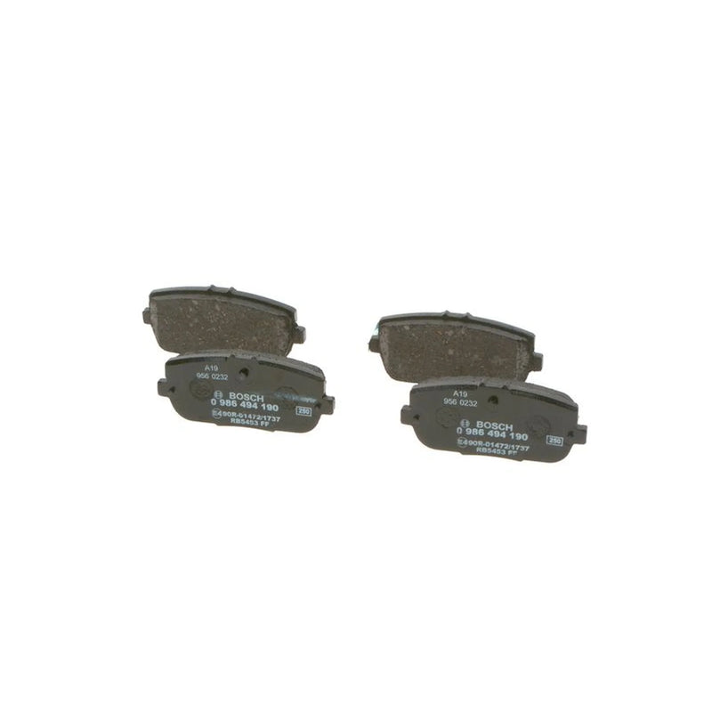 Bosch Front & Rear Pads fits Mazda MX-5 2005-2016 1.8 2.0