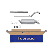 Hella End Silencer Rear fits Renault Twingo I 1996-2007 1.2