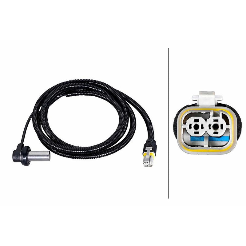 Hella ABS Wheel Speed Sensor Front Left fits Man Lion´S City 1996 on