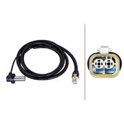 Hella ABS Wheel Speed Sensor Front Left 6PU 230 052-081