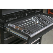 Sealey Tool Tray with Combination Spanner Set 19pc Metric S01123 Sealey - Dynamic Drive