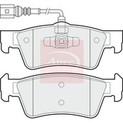 Apec Rear Brake Pad Set fits VW Touareg 2003-2010 2.5