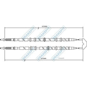Apec Handbrake Cable Right Rear BBC3496