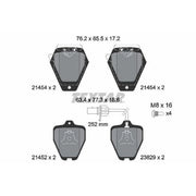 Textar Front Brake Pad Set 2145401