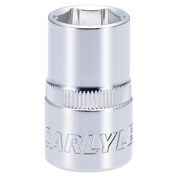 Carlyle Tools Socket - Shallow - Metric Standard - 1/2In. Dr - 15 mm - image 1