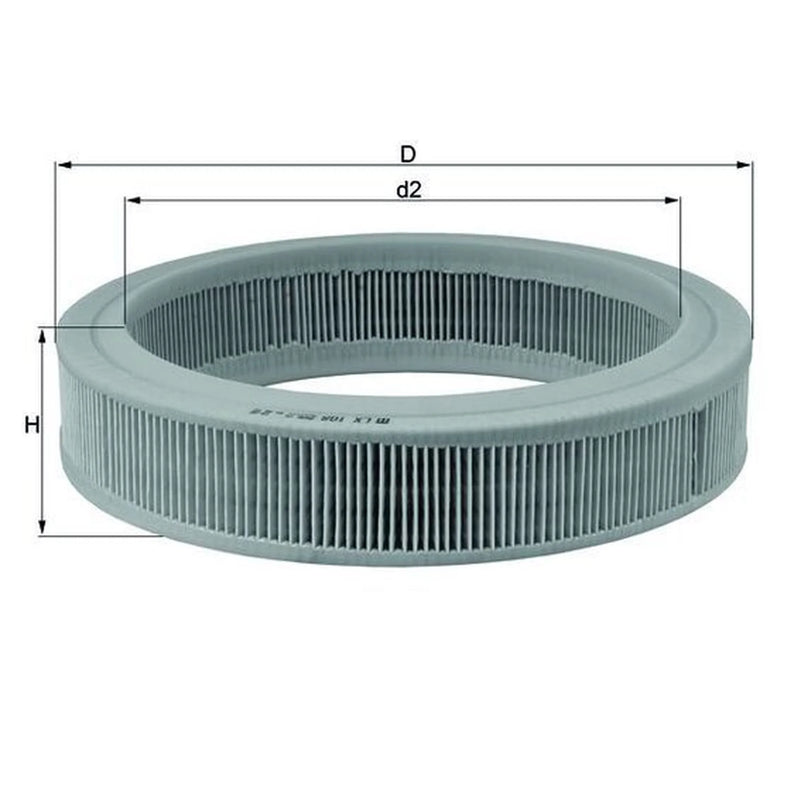 Mahle Engine Air Filter LX 108