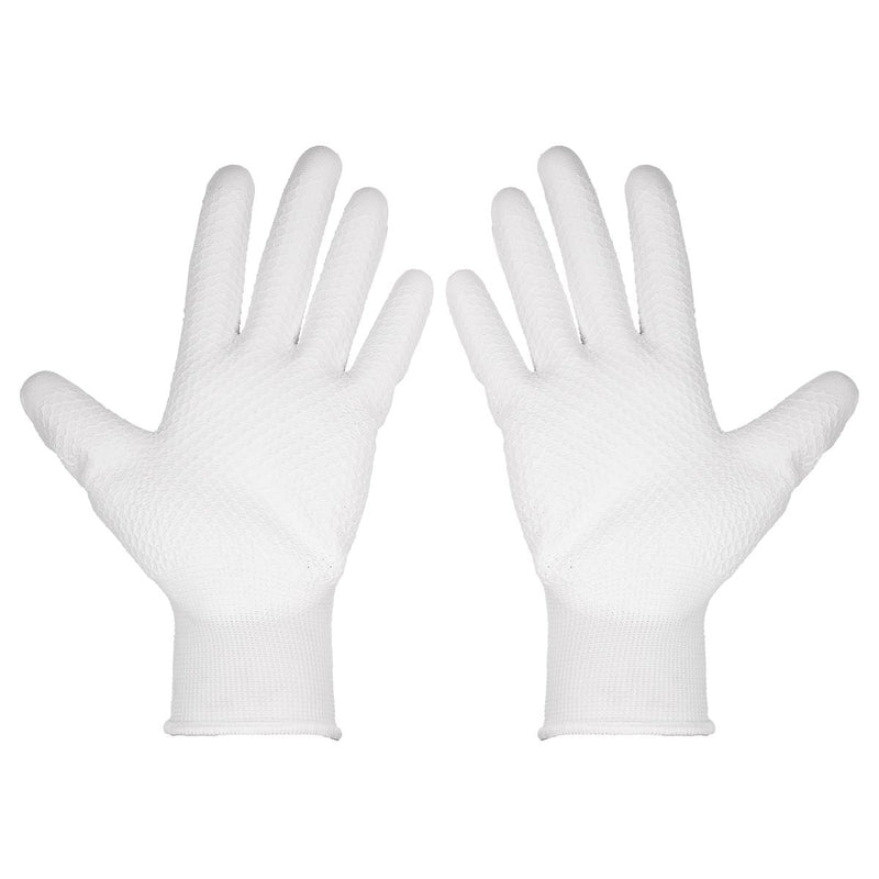 Worksafe Worksafe White Precision Grip Gloves, Large - Pair SSP50L Worksafe - Dynamic Drive