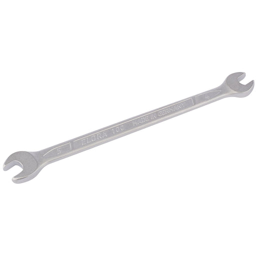 Draper Elora Long Metric Double Open End Spanner, 4 x 5mm 01797 Draper - Dynamic Drive