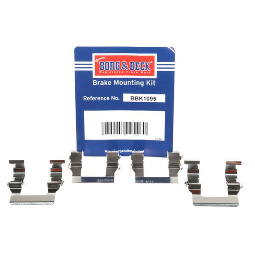 Borg & Beck Brake Pad Accessory Fitting Kit Front BBK1095