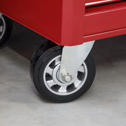 Sealey Rollcab 12 Drawer with Ball-Bearing Slides Heavy-Duty Red AP41120 Sealey - Dynamic Drive