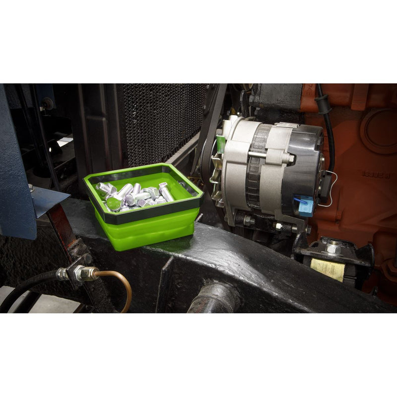 Sealey Parts Tray Collapsible Magnetic Set APCSTS Sealey - Dynamic Drive