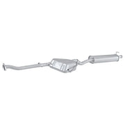 Hella End Silencer Rear fits Fiat Tipo 1992-1995 1.6