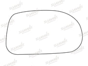 Summit Stick-On Standard Mirror Glass fits Fiat Bravo Brava 95 to 01 RHS Summit - Bars 4 Cars