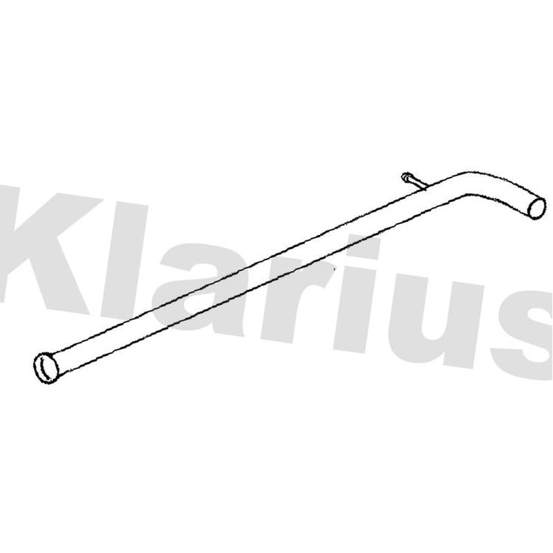 Klarius Exhaust Pipe OD fits Renault Twingo II 2007-2014 1.2
