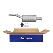 Hella End Silencer Rear fits Ford Focus I 1998-2004 1.8