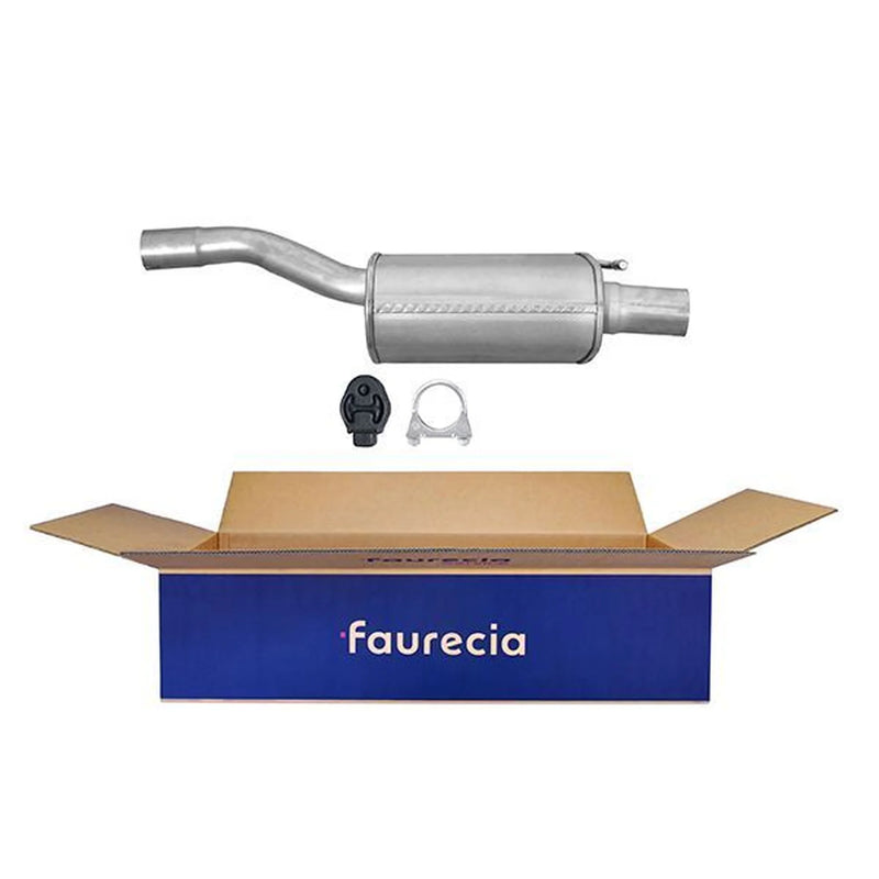 Hella End Silencer Rear fits Ford Focus I 1998-2004 1.8