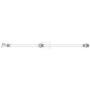 Apec Brake Hydraulic Hose Line Front Left fits Nissan Micra V 2016 on