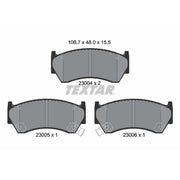 Textar Front Brake Pad Set 2300401
