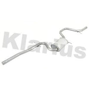 Klarius Box With Tail Pipe Rear fits Audi A3 2004-2013 1.6 2.0