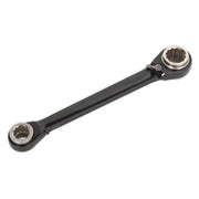Sealey Ratchet Ring Spanner 4-in-1 Reversible Metric AK7979 Sealey - Dynamic Drive