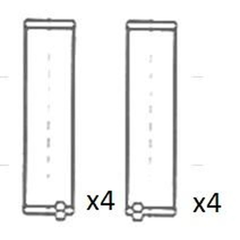 FAI Big End Bearing Set 62. fits Fiat Ducato 2001-2006 2.3