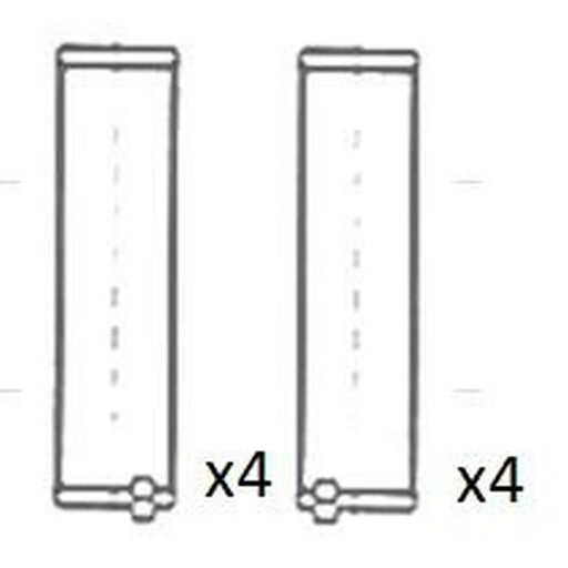 FAI Big End Bearing Set 62. fits Fiat Ducato 2001-2006 2.3