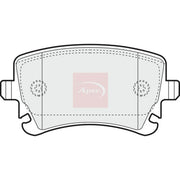 Apec Front & Rear Pads fits Audi A6 C6 2008-2010