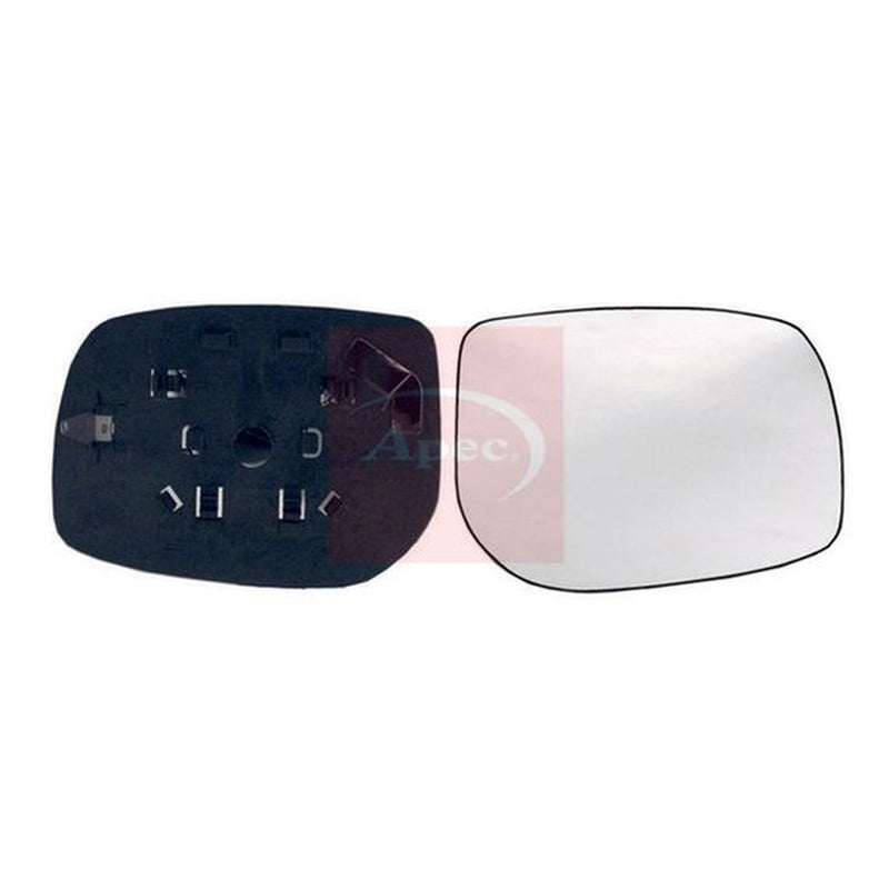Apec Exterior Wing Mirror Glass Right fits Toyota Yaris / Vios 2006-2013 1.3