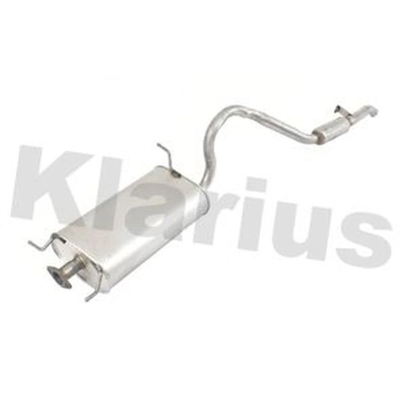 Klarius Box With Tail Pipe Rear fits Suzuki Grand Vitara I 1998-2003 1.6 2.0