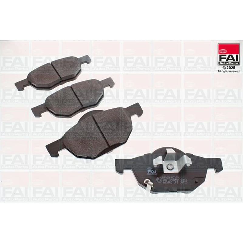 FAI Front Brake Pad Set fits Honda Accord VII 2003-2008 2.0 2.2 2.4