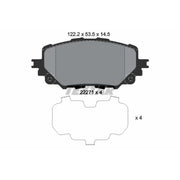 Textar Front Brake Pad Set 2227101