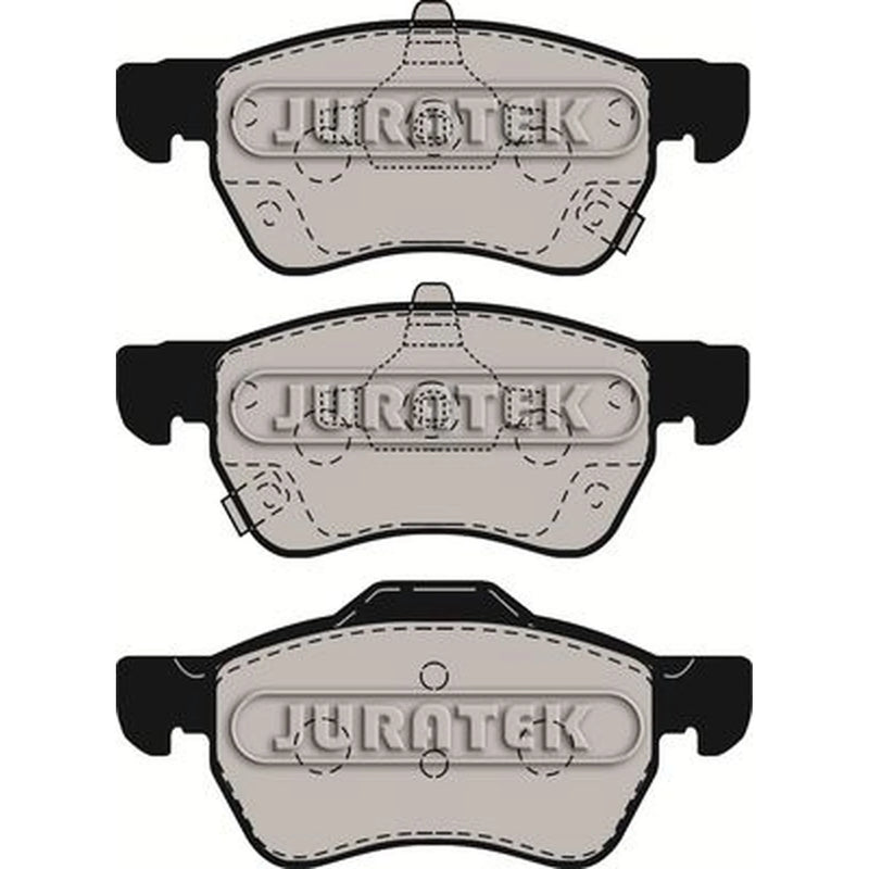 Juratek Front Brake Pad Set fits MG MG 5 2012 on 1.5