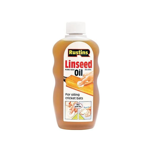 Rustins Raw Linseed Oil 125ml Rustins - Dynamic Drive