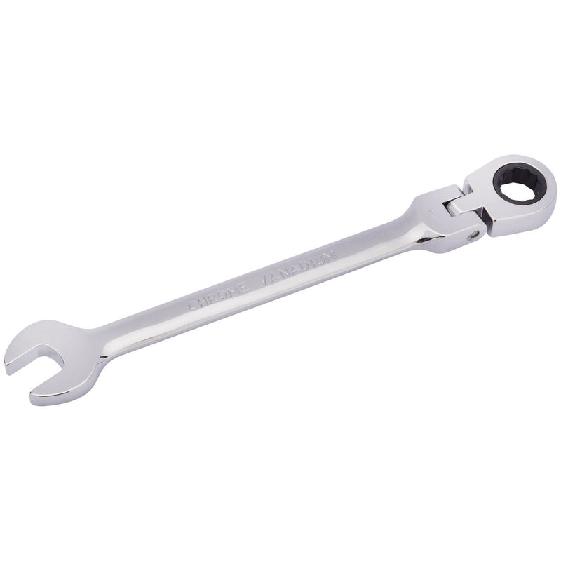 Draper HI-TORQ Metric Flexible Head Ratcheting Combination Spanner, 11mm Draper - Dynamic Drive